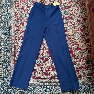 Levi Strauss Women's Wide Leg Slacks Blue Vintage Sz 12